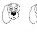 Como desenhar um lapis de cachorro em etapas para criancas - um pastor e um labrador?
