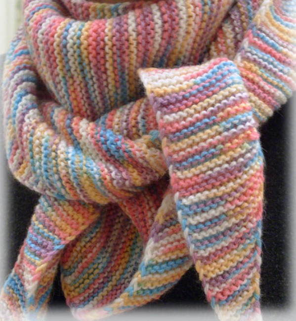 Cómo tejer una hermosa bufanda con agujas de tejer